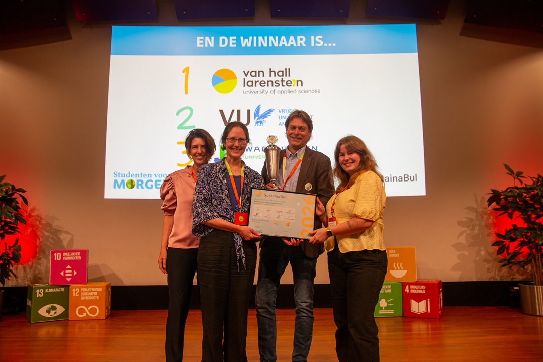  Hogeschool Van Hall Larenstein opnieuw duurzaamste instelling hoger onderwijs